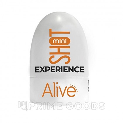 Мини-мастурбатор Shot от Alive, телесный от sex shop primegoods фото 2