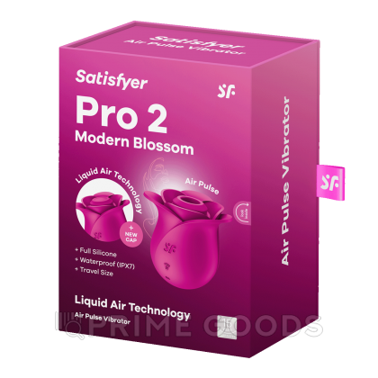 Вакуумно-волновой стимулятор Satisfyer Pro 2 Modern Blossom (имитация струи воды) от sex shop primegoods фото 8