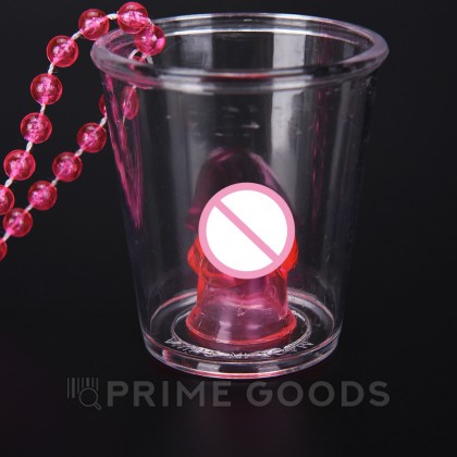 Рюмки - пенисы (4 шт.) В комплекте нет бус от sex shop primegoods фото 2