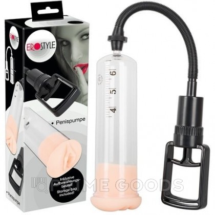 EroStyle Помпа для пениса от sex shop primegoods