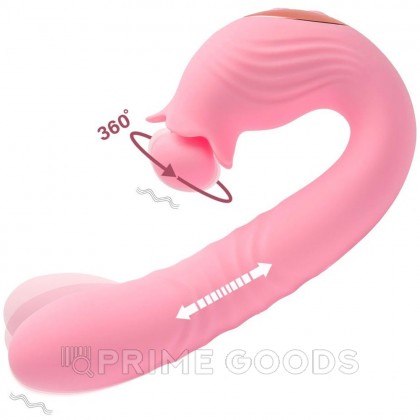 Вибратор Selove Campanula розовый от sex shop primegoods фото 4