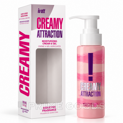 Увлажняющий крем с ароматом ежевики INTT CREAMY ATTRACTION 100 мл от sex shop primegoods фото 2