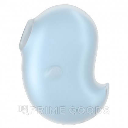 Стимулятор клитора Satisfyer Cutie Ghost голубой от sex shop primegoods