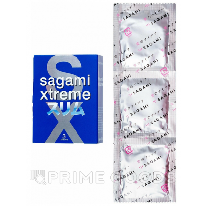 Презервативы Sagami extreme feel fit 3 шт. (супер облегающие) от sex shop primegoods фото 4