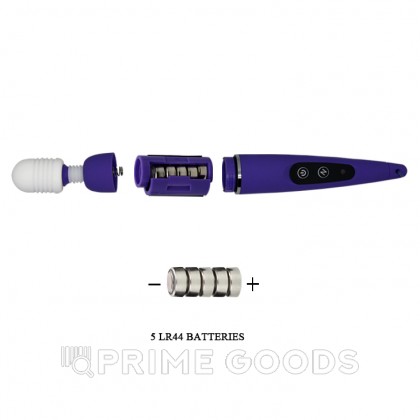 Универсальный массажёр + 2 насадки от sex shop primegoods фото 8