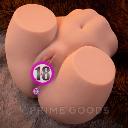 Реалистичный двойной мастурбатор с функцией фрикции Dalke от sex shop primegoods фото 4