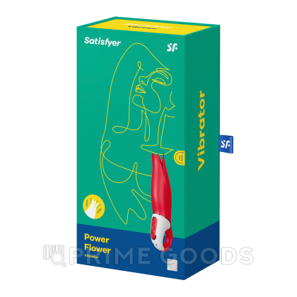 Вибромассажер Satisfyer Vibes Power Flower (18,5 см) от sex shop primegoods фото 7