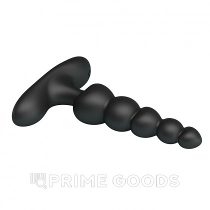 Анальный вибростимулятор «Corban» черный от sex shop primegoods фото 4