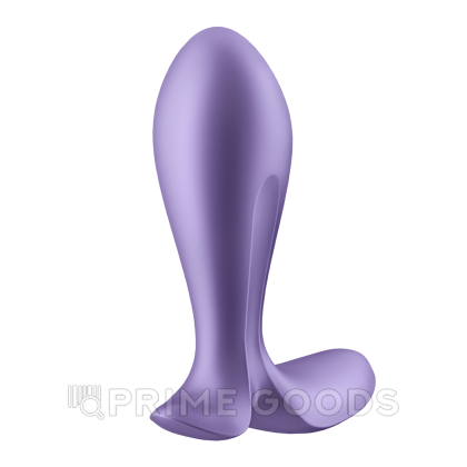 Анальный виброплаг Satisfyer Intensity Plug фиолетовый (Connect App) от sex shop primegoods фото 7