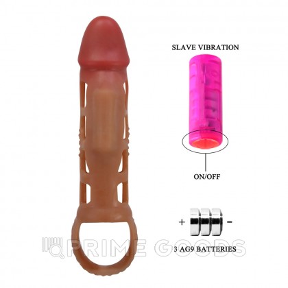 Вибронасадка на пенис с подхватом «Preston» от sex shop primegoods фото 7