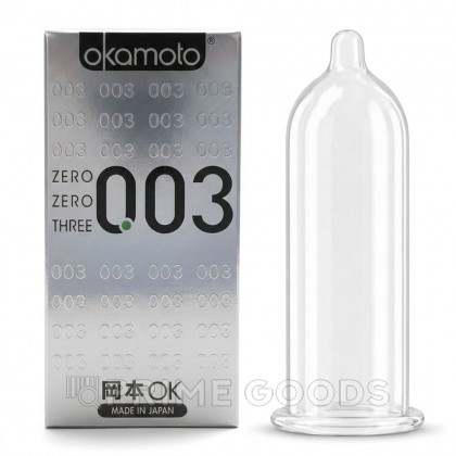 Презервативы Okamoto 0.03 platinum ultra-thin condom 12 шт. от sex shop primegoods