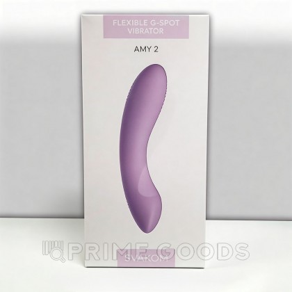 Гибкий вибратор Amy 2 для точки G от SVAKOM от sex shop primegoods фото 2