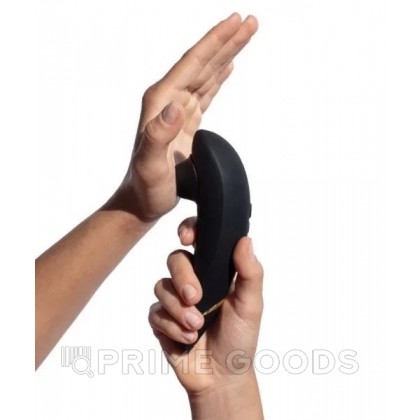 Бесконтактный клиторальный стимулятор Womanizer Premium 2 черный от sex shop primegoods фото 5