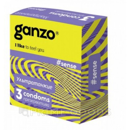 Презервативы GANZO Sense №3 от sex shop primegoods