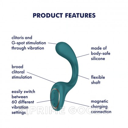 Вибратор Satisfyer G for Goddess 2 зелёный от sex shop primegoods фото 3