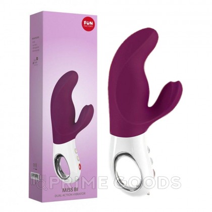 Кролик-вибратор Miss Bi от Fun factory (ежевичный) от sex shop primegoods