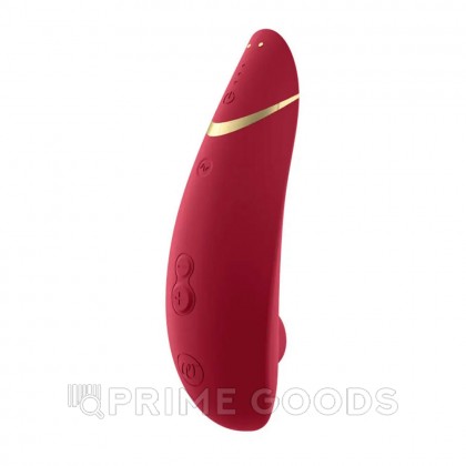 Бесконтактный клиторальный стимулятор Womanizer Premium 2, бордовый от sex shop primegoods