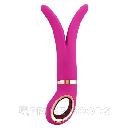 Анатомический вибромассажер Lealso NATALI 24 см (розовый) от sex shop primegoods фото 3