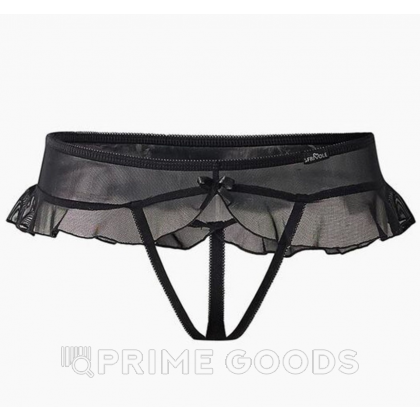Трусики с доступом и юбочкой Le Frivole Easy to love (XS/S, 40-42) от sex shop primegoods фото 3