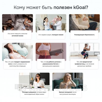 Интеллектуальный тренажер кегеля kGoal от sex shop primegoods фото 2