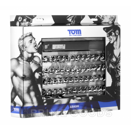 Поводок из металла - Tom of Finland от sex shop primegoods фото 2