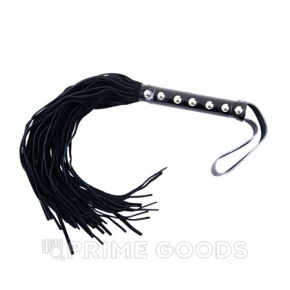 Флоггер TOYFA Theatre из замши черный (49 см.) от sex shop primegoods