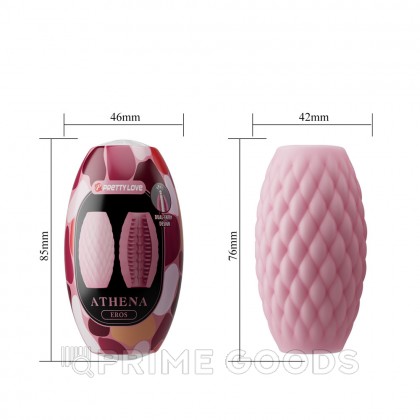 Мастурбатор яйцо «Pretty Love Athena» розовый от sex shop primegoods фото 7