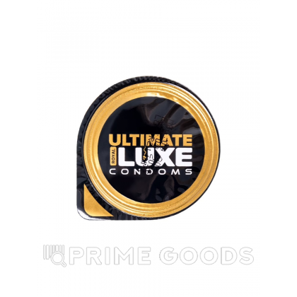 Презерватив LUXE BLACK ULTIMATE Реактивный трезубец (ШОКОЛАД) 1 шт. от sex shop primegoods фото 3