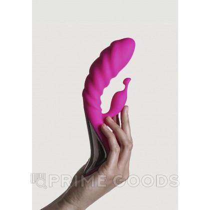 Вибратор-кролик Trigger розовый Adrien Lastic (20.7 *4 см.) от sex shop primegoods фото 9