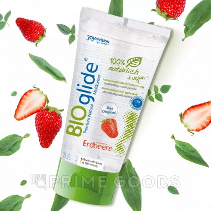 Смазка JoyDivision BioGlide со вкусом клубники, 80 мл от sex shop primegoods фото 2