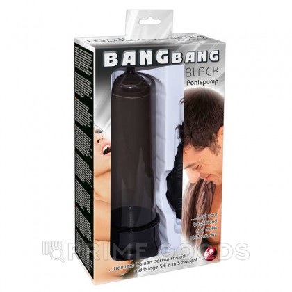 Помпа для пениса Bang Bang черная от sex shop primegoods