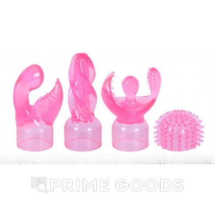 WAND - массажер с набором насадок от sex shop primegoods фото 4