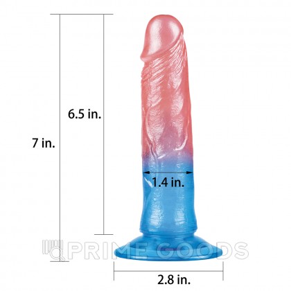Фаллоимитатор Dazzle Studs (17,5 см) от sex shop primegoods фото 10