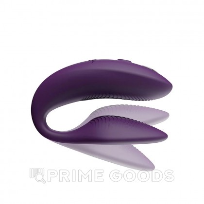 Вибратор для пар We-Vibe Sync 2 фиолетовый (в комплекте батарейка для пульта) от sex shop primegoods фото 2
