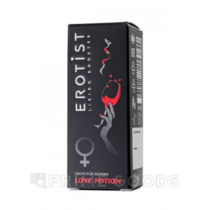 Возбуждающие капли Erotist LOVE POTION для женщин (20 мл.) от sex shop primegoods фото 3