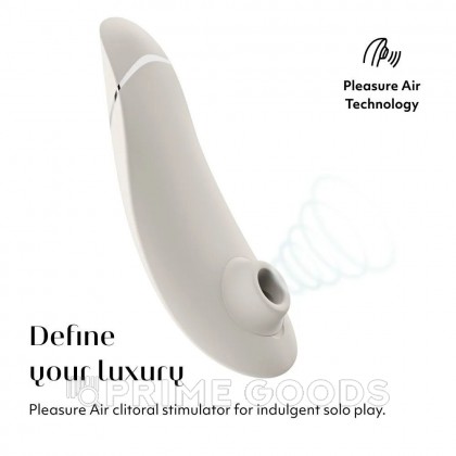 Бесконтактный клиторальный стимулятор Womanizer Premium 2 серый от sex shop primegoods фото 6