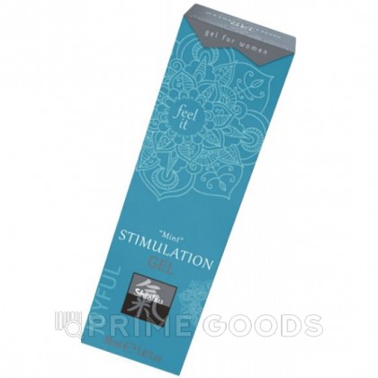 STIMULATION GEL Mint Интимный гель 30 мл (Shiatsu) от sex shop primegoods фото 2