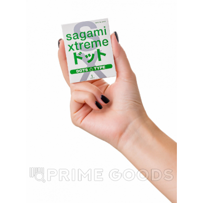 Презервативы SAGAMI Xtreme Type-E 1 шт. (точечные) от sex shop primegoods фото 2