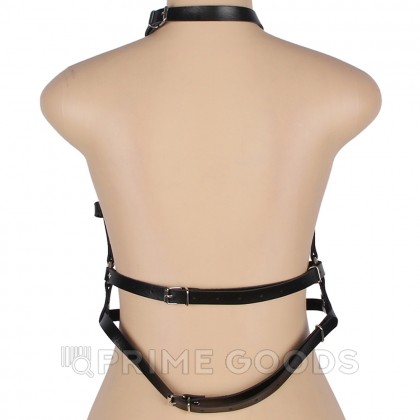 Кожаная портупея Ohyeah от шеи до пояса от sex shop primegoods фото 7