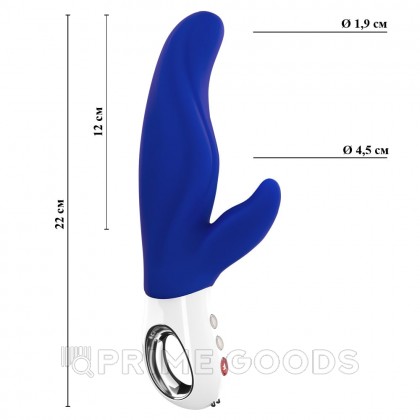Вибратор-кролик LADY BI от Fun factory (ультрамарин) от sex shop primegoods фото 3