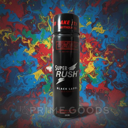 Попперс Super RUSH Black label Long 24 мл. от sex shop primegoods фото 4