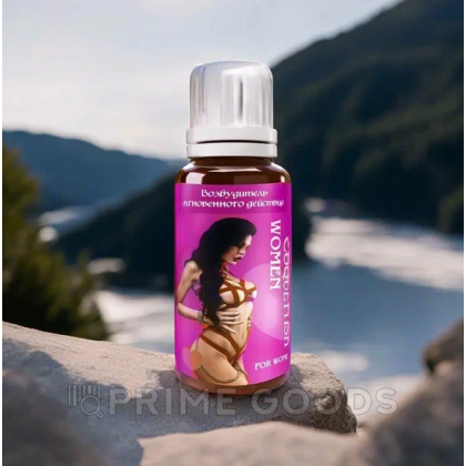 Возбуждающие капли COQUETTISH WOMEN Миагра, 30 мл. от sex shop primegoods фото 3