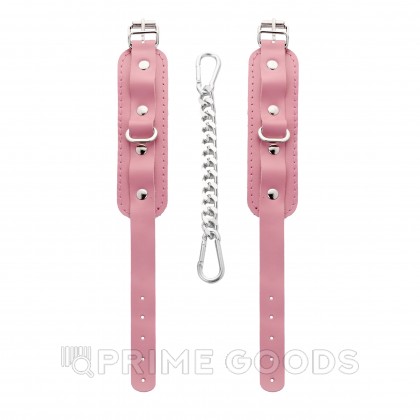 Оковы скругленные розовые (серебро) от sex shop primegoods