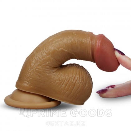 BIOSKIN ВИБРАТОР, тёмный - 16.Φ3.5 (уценка) от sex shop primegoods фото 5