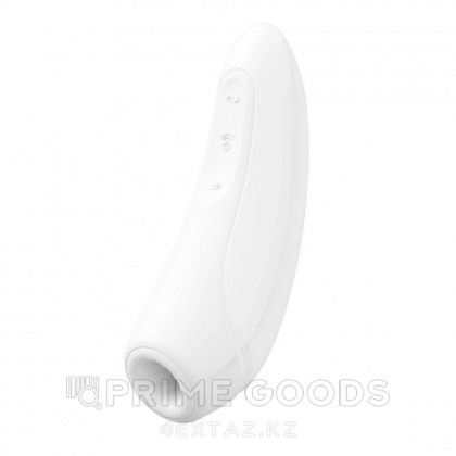 Вакуумный клиторальный стимулятор Satisfyer Curvy 1+ (белый) от sex shop primegoods