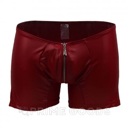 Кожаные трусы мужские на молнии Ohyeah 