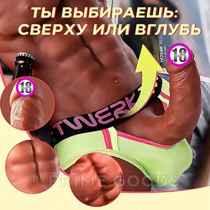 Спортивное мужское тело с фаллоимитатором (8,5 кг.) от sex shop primegoods фото 7