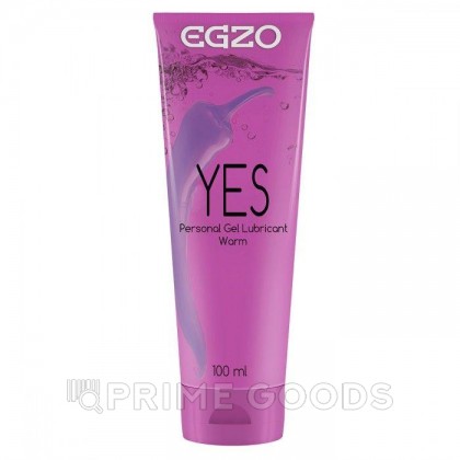 Лубрикант разогревающий на водной основе EGZO YES 100 мл. от sex shop primegoods