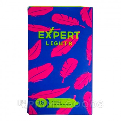 Презервативы EXPERT LIGHTS № 12+3 (ультратонкие), 12+3 шт. от sex shop primegoods