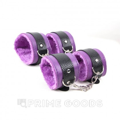 Фетиш набор Sexy Bondage Black/Purple (10) от sex shop primegoods фото 3